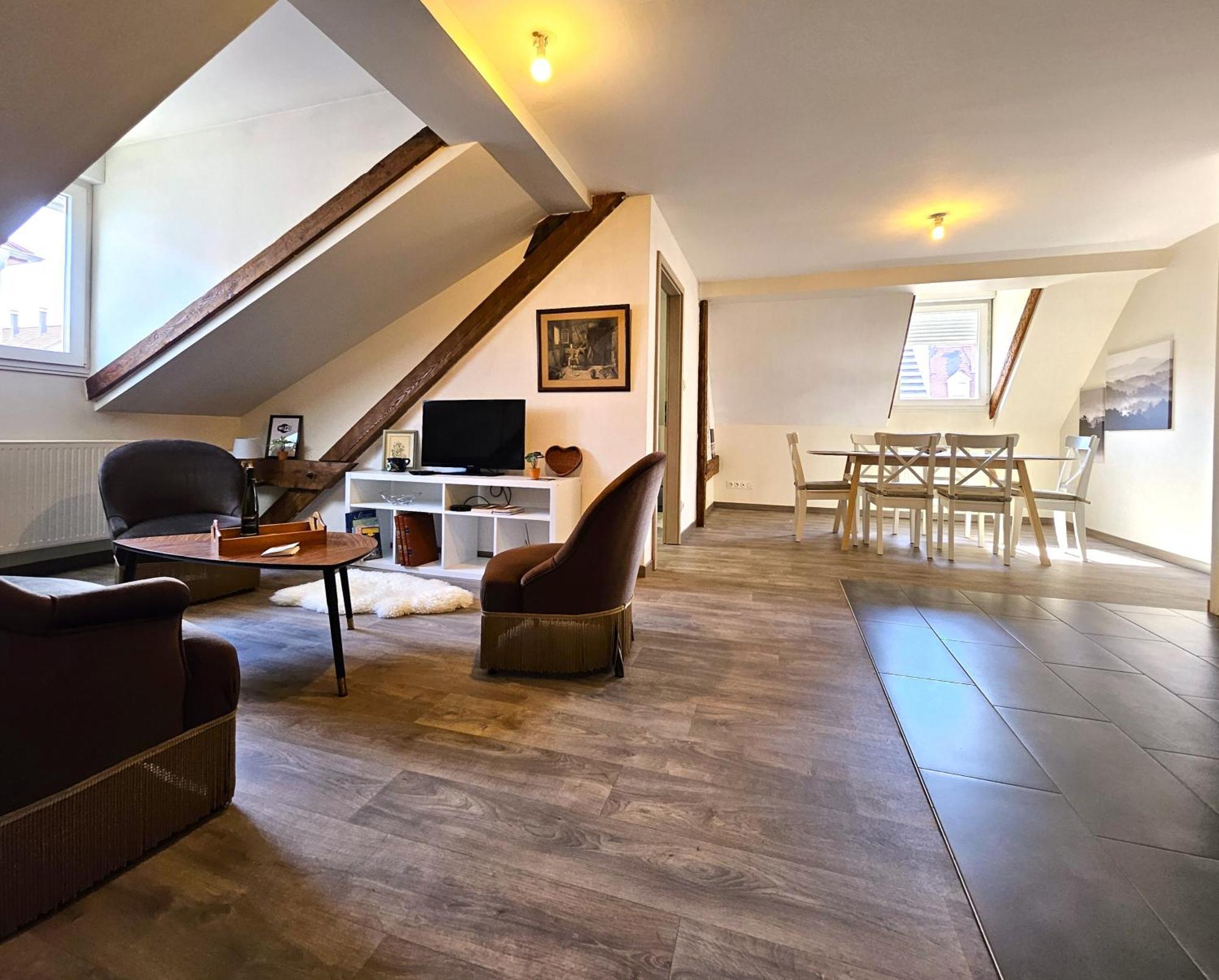 Apartment Thannt3-centre Ville-garage Prive *